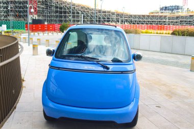 Milan (İtalya), 10 Eylül 2025 - Danimarka stüdyosu Big Bjarke Ingels Group tarafından tasarlanan şehir dalgası Citywave Milano, Mila 'daki en sembolik müdahalelerden birini temsil etmektedir. (Edson de souza 2nci bölüm))      