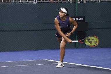 Sao Paulo (sp), 09 / 09 / 2025 - sao paulo 'da açılan sp' de Victoria luiza barros (bra) ve nauhany vitoria leme da silva (bra) vs Anna Rogers (USA) ve janice tjen (ina) arasındaki çiftler maçı. (leco viana\ yeni2))    