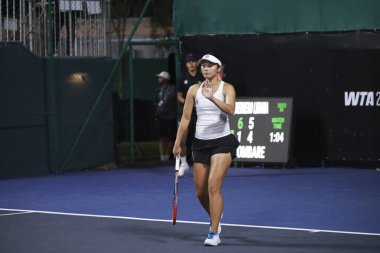 Sao Paulo (SP), 09 / 09 / 2025 - Sao Paulo 'daki SP Açık' ta Yvonne Cavalle Reimers (ESP) ve Alicia Herrero Linana (ESP) ile Arianne Hartono (Ned) ve Prarthana Thombare (IND) arasındaki ikili maç. (leco viana\ yeni2))  