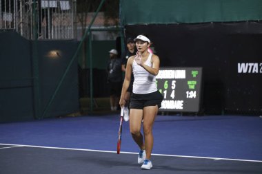 Sao Paulo (SP), 09 / 09 / 2025 - Sao Paulo 'daki SP Açık' ta Yvonne Cavalle Reimers (ESP) ve Alicia Herrero Linana (ESP) ile Arianne Hartono (Ned) ve Prarthana Thombare (IND) arasındaki ikili maç. (leco viana\ yeni2))  