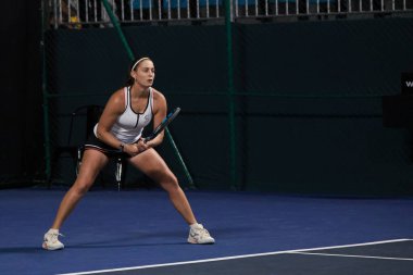 Sao Paulo (SP), 09 / 09 / 2025 - Sao Paulo 'daki SP Açık' ta Yvonne Cavalle Reimers (ESP) ve Alicia Herrero Linana (ESP) ile Arianne Hartono (Ned) ve Prarthana Thombare (IND) arasındaki ikili maç. (leco viana\ yeni2))  