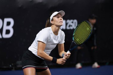 Sao Paulo (SP), 09 / 09 / 2025 - Sao Paulo 'daki SP Açık' ta Yvonne Cavalle Reimers (ESP) ve Alicia Herrero Linana (ESP) ile Arianne Hartono (Ned) ve Prarthana Thombare (IND) arasındaki ikili maç. (leco viana\ yeni2))  
