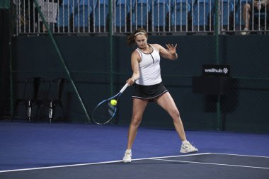 Sao Paulo (SP), 09 / 09 / 2025 - Sao Paulo 'daki SP Açık' ta Yvonne Cavalle Reimers (ESP) ve Alicia Herrero Linana (ESP) ile Arianne Hartono (Ned) ve Prarthana Thombare (IND) arasındaki ikili maç. (leco viana\ yeni2))  