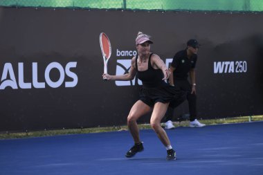 Sao Paulo (SP), 10 Eylül 2025 - Sao Paulo 'daki SP Open' da Janice Tjen ve Martina Okalova (SVK) arasında oynanan karşılaşma, Villa-Lobos Park 'ta gerçekleştirilecek. (leco viana\ yeni2))