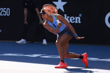 Sao Paulo (SP), 9 / 10 / 2025 - Sao Paulo 'daki SP Open' da Francesca Jones (GBR) ile Whitney Osuigwe (USA) arasındaki maç, Sao Paulo 'da Villa-Lobos Park' ta yapılacak. (leco viana\ yeni2))    