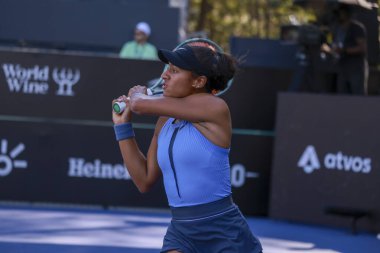 Sao Paulo (SP), 9 / 10 / 2025 - Sao Paulo 'daki SP Open' da Francesca Jones (GBR) ile Whitney Osuigwe (USA) arasındaki maç, Sao Paulo 'da Villa-Lobos Park' ta yapılacak. (leco viana\ yeni2))    