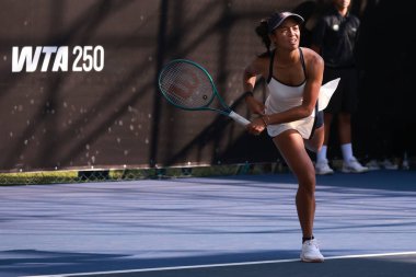 Sao Paulo (SP), 9 / 10 / 2025 - Match Victoria Rodriguez (MEX) vs. Tiantsoa Rakotomanga Rajaonah (FRA), Sao Paulo 'da düzenlenen SP Açık' ta, 10 Eylül 2025. (leco viana\ yeni2))   