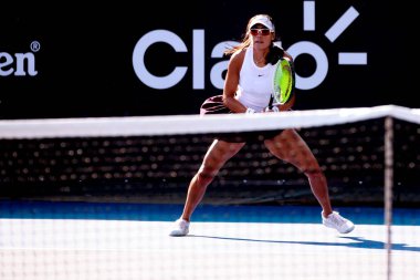 Sao Paulo (SP), 9 / 10 / 2025 - Match Victoria Rodriguez (MEX) vs. Tiantsoa Rakotomanga Rajaonah (FRA), Sao Paulo 'da düzenlenen SP Açık' ta, 10 Eylül 2025. (leco viana\ yeni2))   