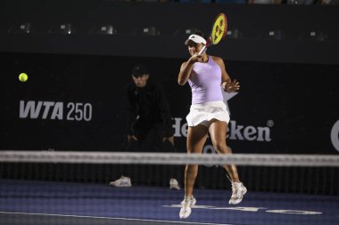 Sao Paulo (SP), 9 / 10 / 2025 - Nauhany Vitoria Leme da Silva (BRA) ile Solana Sierra (ARG) arasındaki maç, Sao Paulo 'da düzenlenen SP Açık' ta, 10 Eylül 2025. (leco viana\ yeni2))  