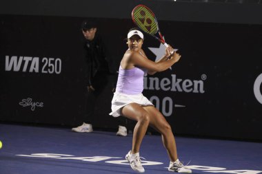 Sao Paulo (SP), 9 / 10 / 2025 - Nauhany Vitoria Leme da Silva (BRA) ile Solana Sierra (ARG) arasındaki maç, Sao Paulo 'da düzenlenen SP Açık' ta, 10 Eylül 2025. (leco viana\ yeni2))  