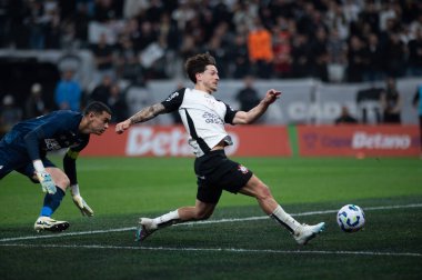 Sao Paulo (SP), 9 / 10 / 2025 - Copa do Brasil / Corinthians vs Athletico-PR - Corinthians ve Athletico-PR, Copa do Brasil çeyrek finali, 10 Eylül 2025. (ronaldo barre to\ the new 2)  