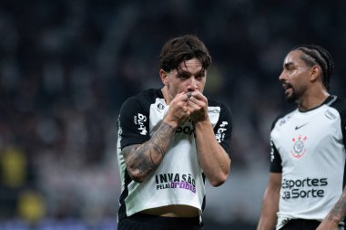 Sao Paulo (SP), 9 / 10 / 2025 - Copa do Brasil / Corinthians vs Athletico-PR - Corinthians ve Athletico-PR, Copa do Brasil çeyrek finali, 10 Eylül 2025. (ronaldo barre to\ the new 2)  