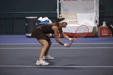 Sao paulo (sp), 10 / 09 / 2025 - Sao Paulo 'daki açık sp sp' de çiftler timea babos (hun) ve luisa stefani (bra) vs alicia barnett (gbr) ve elixane lechemia (fra) arasındaki maç. (leco viana\ yeni2))    