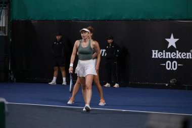 Sao paulo (sp), 10 / 09 / 2025 - Sao Paulo 'daki açık sp sp' de çiftler timea babos (hun) ve luisa stefani (bra) vs alicia barnett (gbr) ve elixane lechemia (fra) arasındaki maç. (leco viana\ yeni2))    