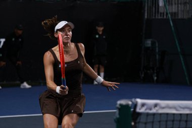 Sao paulo (sp), 10 / 09 / 2025 - Sao Paulo 'daki açık sp sp' de çiftler timea babos (hun) ve luisa stefani (bra) vs alicia barnett (gbr) ve elixane lechemia (fra) arasındaki maç. (leco viana\ yeni2))    