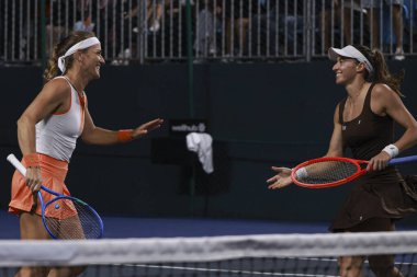 Sao paulo (sp), 10 / 09 / 2025 - Sao Paulo 'daki açık sp sp' de çiftler timea babos (hun) ve luisa stefani (bra) vs alicia barnett (gbr) ve elixane lechemia (fra) arasındaki maç. (leco viana\ yeni2))    