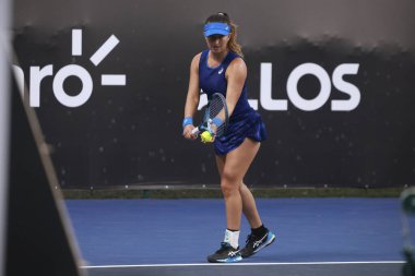 Sao Paulo (SP), 9 / 10 / 2025 - Villa-Lobos Park 'ta düzenlenen SP Açık' ta Madeleine Brooks (GBR) ve Jessica Failla (USA) ile Emily Appleton (GBR) ve Isabelle Haverlag (Ned) arasındaki maç. (leco viana\ yeni2))     