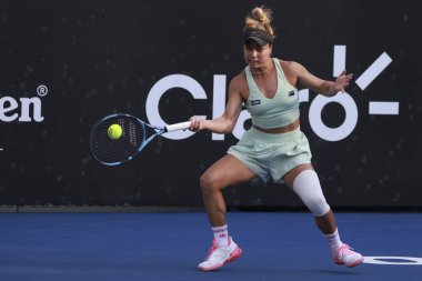 Sao Paulo (SP), 09 / 11 / 2025 - Berfu Cengiz (TUR) ile Renata Zarazua (MEX) arasındaki maç, Sao Paulo 'daki SP Açık' ta, 2025 yılında Villa-Lobos Park 'ta gerçekleşti. (leco viana\ yeni2))    