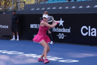Sao Paulo (SP), 09 / 11 / 2025 - Berfu Cengiz (TUR) ile Renata Zarazua (MEX) arasındaki maç, Sao Paulo 'daki SP Açık' ta, 2025 yılında Villa-Lobos Park 'ta gerçekleşti. (leco viana\ yeni2))    