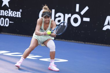 Sao Paulo (SP), 09 / 11 / 2025 - Berfu Cengiz (TUR) ile Renata Zarazua (MEX) arasındaki maç, Sao Paulo 'daki SP Açık' ta, 2025 yılında Villa-Lobos Park 'ta gerçekleşti. (leco viana\ yeni2))    