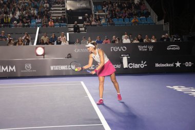 Sao Paulo (SP), 11 Eylül 2025 - Sao Paulo 'daki SP Açık' ta Beatriz Haddad Maia (BRA) ile Laura Pigossi arasındaki maç, 11 Eylül 2025 tarihinde Villa-Lobos Park 'ta gerçekleşmiştir. (leco viana\ yeni2))    