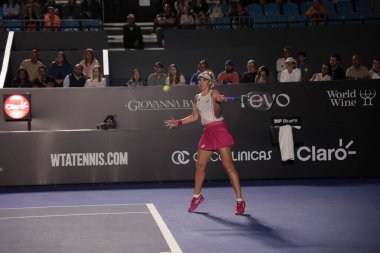 Sao Paulo (SP), 11 Eylül 2025 - Sao Paulo 'daki SP Açık' ta Beatriz Haddad Maia (BRA) ile Laura Pigossi arasındaki maç, 11 Eylül 2025 tarihinde Villa-Lobos Park 'ta gerçekleşmiştir. (leco viana\ yeni2))    