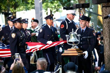 11 Eylül 2025, New York, ABD: 11 Eylül 24 Eylül anma töreni Dünya Ticaret Merkezi 'ndeki 11 Eylül Anma Plazasında gerçekleşecek. (niyi fote\ theenews2)         