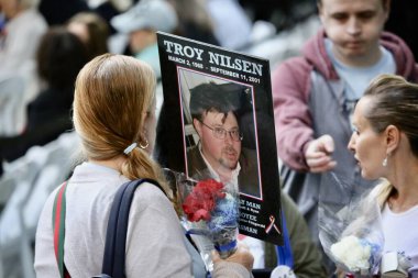 11 Eylül 2025, New York, ABD: 11 Eylül 24 Eylül anma töreni Dünya Ticaret Merkezi 'ndeki 11 Eylül Anma Plazasında gerçekleşecek. (niyi fote\ theenews2)         