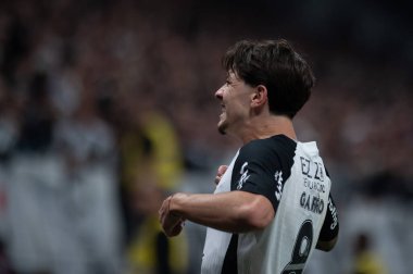 Sao Paulo (SP), 9 / 10 / 2025 - Copa do Brasil / Corinthians vs Athletico-PR - Corinthians ve Athletico-PR maçı, Copa do Brasil çeyrek finalinin ikinci ayağı için geçerli, 10 Eylül 2025 Çarşamba gecesi. (ronaldo barre to\ the new 2)