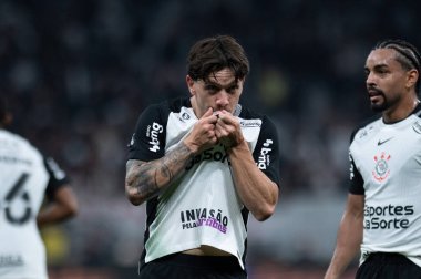 Sao Paulo (SP), 9 / 10 / 2025 - Copa do Brasil / Corinthians vs Athletico-PR - Corinthians ve Athletico-PR maçı, Copa do Brasil çeyrek finalinin ikinci ayağı için geçerli, 10 Eylül 2025 Çarşamba gecesi. (ronaldo barre to\ the new 2)