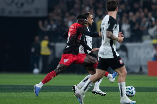 Sao Paulo (SP), 9 / 10 / 2025 - Copa do Brasil / Corinthians vs Athletico-PR - Corinthians ve Athletico-PR maçı, Copa do Brasil çeyrek finalinin ikinci ayağı için geçerli, 10 Eylül 2025 Çarşamba gecesi. (ronaldo barre to\ the new 2)