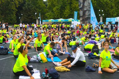 Milan (İtalya), 13 Eylül 2025 - MyPersonal Trainer Days 'in 4.' sü bugün başladı ve yarın Milan 'daki Arco della Pace' de sona erecek. Bu ücretsiz etkinlik sağlık, spor ve güzelliğe adanmıştır. (Edson de souza 2nci bölüm))      
