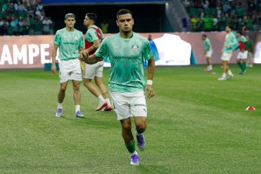 Sao Paulo (SP), 09 / 13 / 2025 - Brezilya Futbol Şampiyonası 'nın 23. turu için Palmeiras ve Internacional arasındaki maç, 13 Eylül 2025. (Fabricio bomjardim\ Yeni 2)            