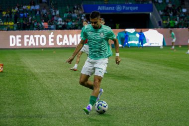 Sao Paulo (SP), 09 / 13 / 2025 - Brezilya Futbol Şampiyonası 'nın 23. turu için Palmeiras ve Internacional arasındaki maç, 13 Eylül 2025. (Fabricio bomjardim\ Yeni 2)            