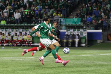 Sao Paulo (SP), 09 / 13 / 2025 - Brezilya Futbol Şampiyonası 'nın 23. turu için Palmeiras ve Internacional arasındaki maç, 13 Eylül 2025. (Fabricio bomjardim\ Yeni 2)            