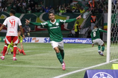 Sao Paulo (SP), 09 / 13 / 2025 - Brezilya Futbol Şampiyonası 'nın 23. turu için Palmeiras ve Internacional arasındaki maç, 13 Eylül 2025. (Fabricio bomjardim\ Yeni 2)            