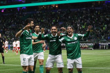 Sao Paulo (SP), 09 / 13 / 2025 - Brezilya Futbol Şampiyonası 'nın 23. turu için Palmeiras ve Internacional arasındaki maç, 13 Eylül 2025. (Fabricio bomjardim\ Yeni 2)            