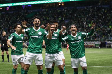 Sao Paulo (SP), 09 / 13 / 2025 - Brezilya Futbol Şampiyonası 'nın 23. turu için Palmeiras ve Internacional arasındaki maç, 13 Eylül 2025. (Fabricio bomjardim\ Yeni 2)            