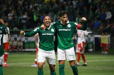 Sao Paulo (SP), 09 / 13 / 2025 - Brezilya Futbol Şampiyonası 'nın 23. turu için Palmeiras ve Internacional arasındaki maç, 13 Eylül 2025. (Fabricio bomjardim\ Yeni 2)            