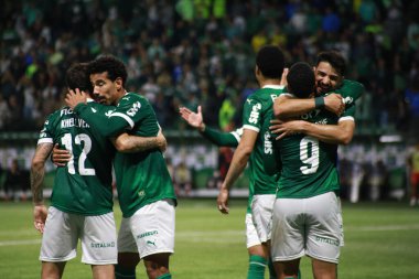 Sao Paulo (SP), 09 / 13 / 2025 - Brezilya Futbol Şampiyonası 'nın 23. turu için Palmeiras ve Internacional arasındaki maç, 13 Eylül 2025. (Fabricio bomjardim\ Yeni 2)            