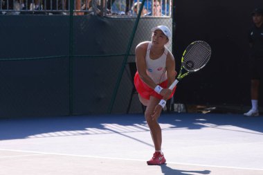 Sao Paulo (SP), 11 Eylül 2025 - Yvonne Cavalle Reimers (SP) ve Alicia Herrero (SP) - Anna Rogers (USA) ve Janice Tjen (INA), Sao Paulo 'daki SP Open' da karşı karşıya geldiler. (leco viana\ yeni2))       