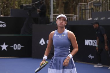 Sao Paulo (SP), 12 Eylül 2025 - Janice Tjen (INA) vs. Alexandra Eala (PHI), Sao Paulo 'daki SP Open' da, 12 Eylül 2025 tarihinde, Sao Paulo 'nun batı bölgesinde yer alır. (leco viana\ yeni2))    