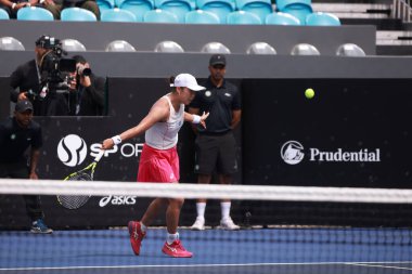 Sao Paulo (SP), 12 Eylül 2025 - Janice Tjen (INA) vs. Alexandra Eala (PHI), Sao Paulo 'daki SP Open' da, 12 Eylül 2025 tarihinde, Sao Paulo 'nun batı bölgesinde yer alır. (leco viana\ yeni2))    