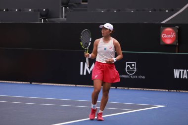 Sao Paulo (SP), 12 Eylül 2025 - Janice Tjen (INA) vs. Alexandra Eala (PHI), Sao Paulo 'daki SP Open' da, 12 Eylül 2025 tarihinde, Sao Paulo 'nun batı bölgesinde yer alır. (leco viana\ yeni2))    