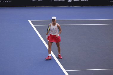 Sao Paulo (SP), 12 Eylül 2025 - Janice Tjen (INA) vs. Alexandra Eala (PHI), Sao Paulo 'daki SP Open' da, 12 Eylül 2025 tarihinde, Sao Paulo 'nun batı bölgesinde yer alır. (leco viana\ yeni2))    