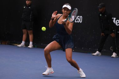 Sao Paulo (SP), 09 / 12 / 2025 - Tiantsoa Rakotomanga Rajaonah (FRA) ile Panna Udvardy (HUN) arasındaki maç, Sao Paulo 'daki SP Açık' ta, 12 Eylül 2025 tarihinde Villa-Lobos Park 'ta gerçekleşti. (leco viana\ yeni2))    