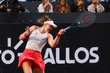 Sao Paulo (SP), 12 Eylül 2025 - Sao Paulo 'daki SP Açık' ta Beatriz Haddad Maia (BRA) ile Renata Zarazua (MEX) arasındaki maç, 12 Eylül 2025 tarihinde Villa-Lobos Park 'ta yapıldı. (leco viana\ yeni2))    