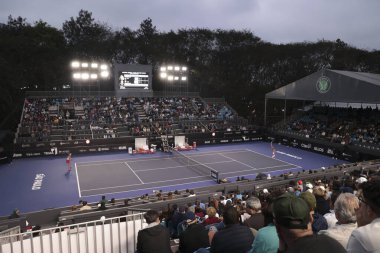 Sao Paulo (SP), 12 Eylül 2025 - Sao Paulo 'daki SP Açık' ta Beatriz Haddad Maia (BRA) ile Renata Zarazua (MEX) arasındaki maç, 12 Eylül 2025 tarihinde Villa-Lobos Park 'ta yapıldı. (leco viana\ yeni2))    