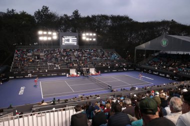 Sao Paulo (SP), 12 Eylül 2025 - Sao Paulo 'daki SP Açık' ta Beatriz Haddad Maia (BRA) ile Renata Zarazua (MEX) arasındaki maç, 12 Eylül 2025 tarihinde Villa-Lobos Park 'ta yapıldı. (leco viana\ yeni2))    
