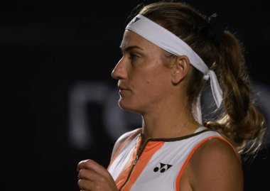 Sao Paulo (SP), 12 Eylül 2025 - Villa-Lobos Park 'ta düzenlenen SP Open' da Timea Babos (HUN) ve Luisa Stefani (BRA) ile Anna Rogers (USA) ve Janice Tjen (INA) arasındaki ikili maç. (leco viana\ yeni2))     